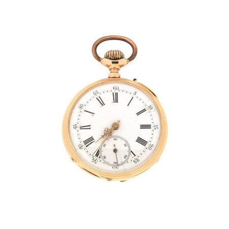 BERTHOUD FRERES Orologio da tasca fine XIX secolo Diam 46 Tripla cassa in oro...