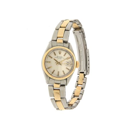 ROLEX Orologio "Oyster Perpetual Date", misura lady, ref.6913, anni '70 Diam...