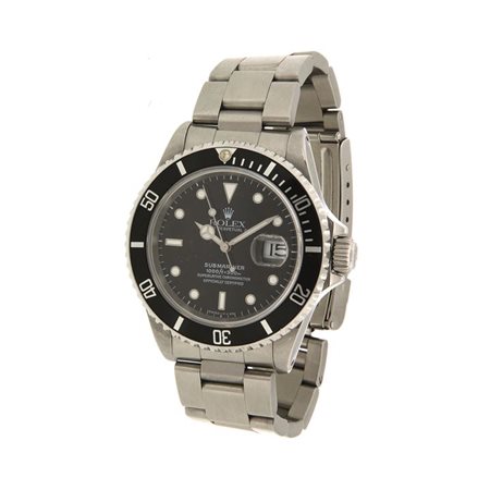 ROLEX Orologio Oyster Perpetual Submariner, Ref. 16610 del 1997 Diam 40 Cassa...