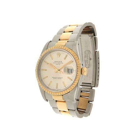 ROLEX Orologio "Oyster Perpetual Date", ref.15223, anni '90 Diam 34 Cassa...