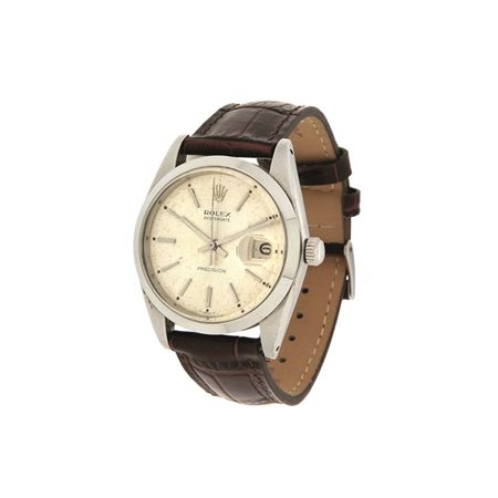 ROLEX Orologio "Oyster Perpetual Precision", ref.6694, anni '60 Diam 34 Cassa...