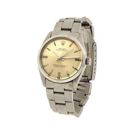 ROLEX Orologio "Oyster Perpetual", ref. 1002 anni '60 Diam 34 Cassa oyster in...