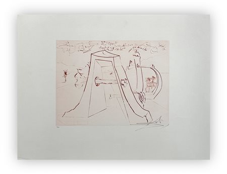 SALVADOR DALÌ (1904-1989) - Omaggio a Dürer