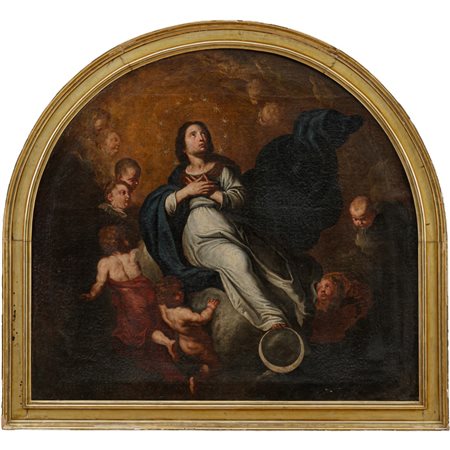 ROSALIA NOVELLI, L'Immacolata Concezione, Olio su tela