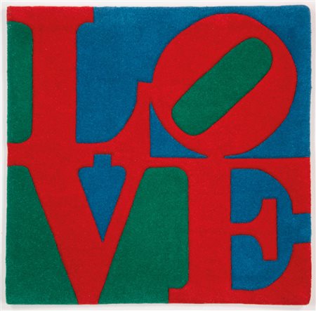 Robert Indiana (New Castle, 1928 - Vinalhaven, 2018) Classic Love,...