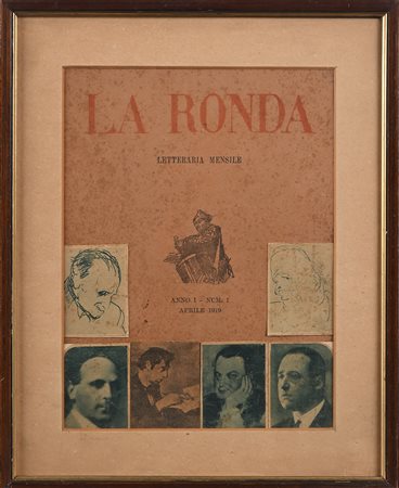 Amerigo Bartoli Natinguerra Terni 1890-Roma 1971 Copertina de "La Ronda,...