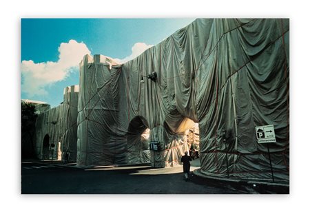 CHRISTO - Wrapped Roman Wall