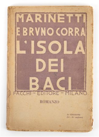  
Futurismo - Marinetti , F.T. - Corra, Bruno - L'Isola dei Baci 
 cm.19x13