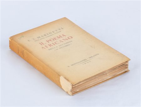  
Marinetti, Filippo Tommaso (Alessandria d'Egitto, 22 dicembre 1876 – Bellagio, 2 dicembre 1944) 
 cm.13x19,5