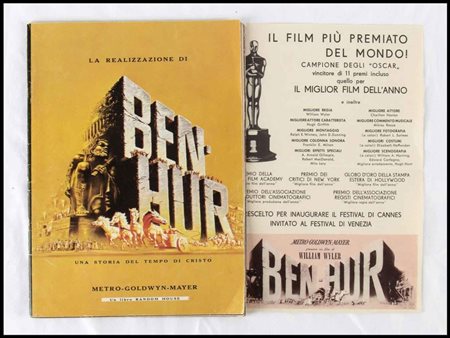  
BEN HUR - Brochure di propaganda Memorabilia Spettacolo, Cinematografia...
 