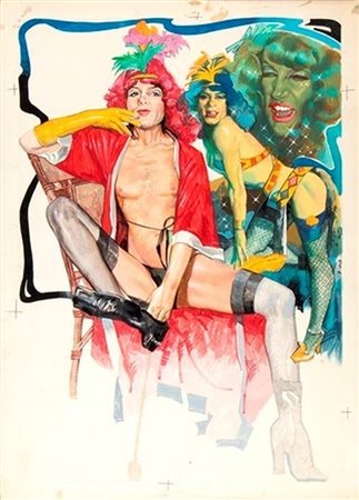  
IAIA , Pietro Ermanno - GAY SALOME'  
 cm.39x54