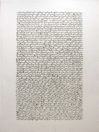 Alfredo Rapetti, Senza titolo, acrilico su tela, cm 200x150, lievi imperfezioni