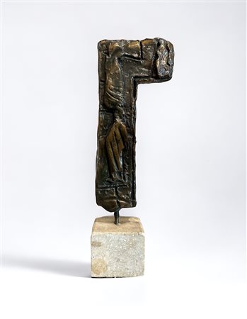 Mario Sironi (1885 - 1961) 
Senza titolo 
bronzo  h 37 cm con base