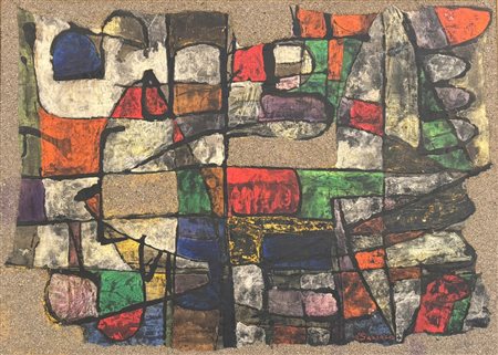 Alberto Sartoris (1901 - 1998) 
Sartoris 
Tecnica mista su tavola 72 x 98 cm