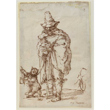 Pietro Paolo Palmieri (1737-1804)  - Mendicante con gatto