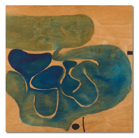 VICTOR PASMORE "Blue Development" 1970
olio su tavola
cm 41x41
Siglato al retro