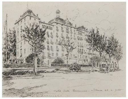Giuseppe Caramella
Hotel Isola Borromeo - Stresa, 1955