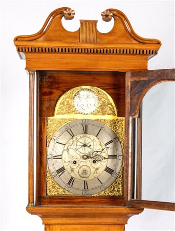 Orologio inglese georgiano a torre XIX secolo Altezza x larghezza x...