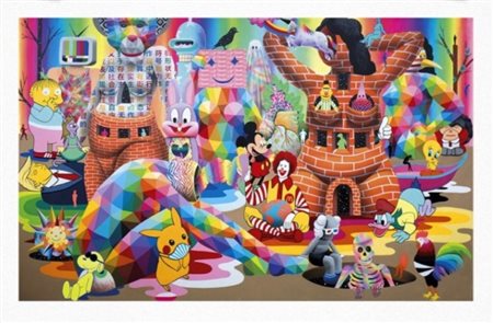 OKUDA Santander (spain) 1980 Quarantine Dreams 2020 Serigrafia/Screen...