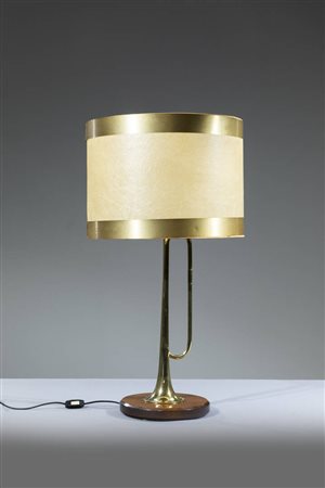 PRODUZIONE ITALIANA<BR>Lampada da tavolo mod. Tromba