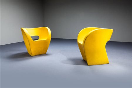 RON ARAD<BR>Coppia di poltrone mod. Little Albert