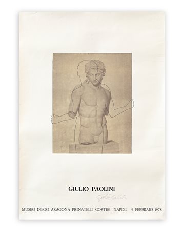 GIULIO PAOLINI - Senza Titolo, 1978