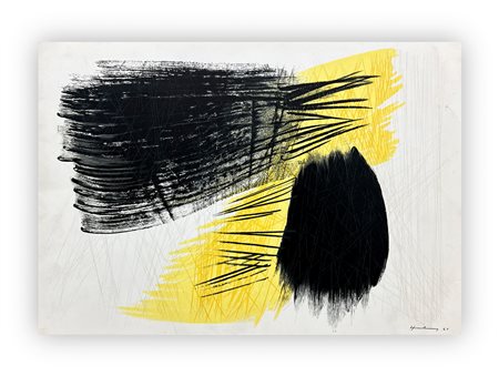 HANS HARTUNG (1904-1989) - Senza Titolo, 1966