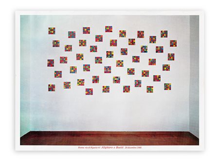 ALIGHIERO BOETTI - Alighiero e Boetti, 1988