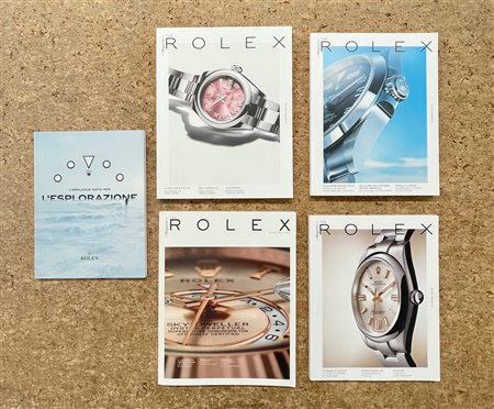 THE ROLEX MAGAZINE - Lotto unico di 4 numeri dell'omonima rivista