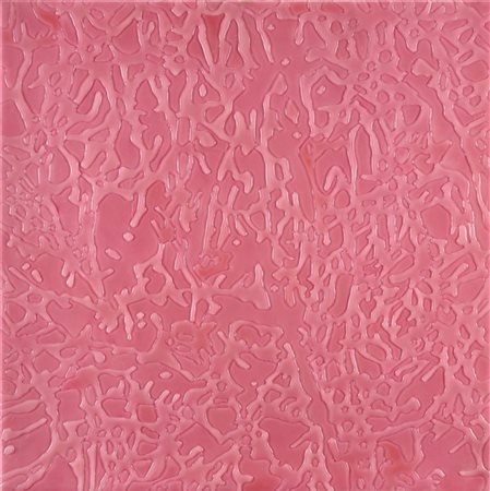 Davide Nido "Fluido di rosa" 2001
colle viniliche e acrilico su tela
cm 90x90
Fi
