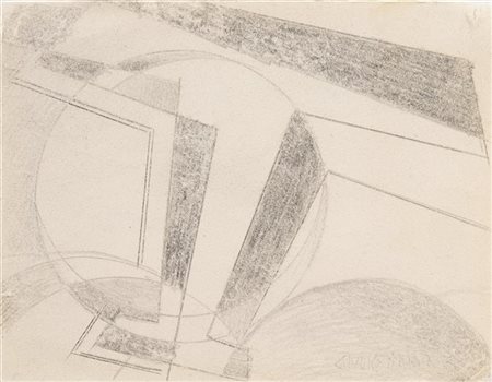 Giulio D'Anna "Senza titolo" 1931 circa
matita su carta
cm 15x19,4
Firmato in ba