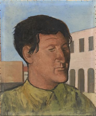 Franco Gentilini "Ritratto di Giuseppe Fabbri" 1933
olio su tela
cm 46,5x38,5
Fi