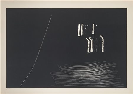 Hans Hartung "Farandole, suite A, pl. VIII, pl. X, pl. XII" 1970
tre litografie