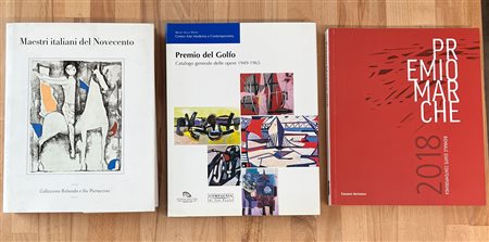 COLLEZIONI E PREMI D'ARTE - Lotto unico di 3 cataloghi