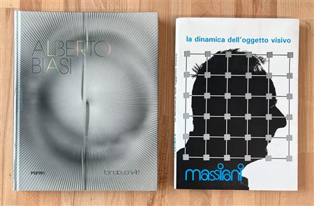 ALBERTO BIASI E MANFREDO MASSIRONI - Lotto unico di 2 cataloghi