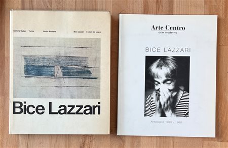 BICE LAZZARI - Lotto unico di 2 cataloghi