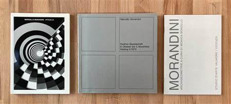 MARCELLO MORANDINI - Lotto unico di 3 cataloghi