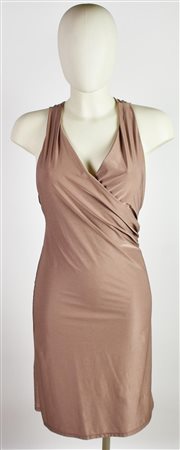 Alberta Ferretti DRESS DESCRIPTION: Stretch fabric dress with deep neckline...