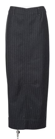 Maison Martin Margiela ICONIC PINSTRIPE MIDI SKIRT DESCRIPTION: Iconic...