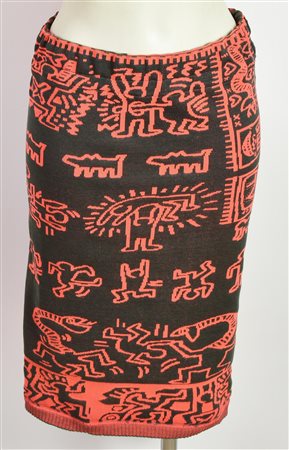 Vivienne Westwood WORLDS END SKIRT DESCRIPTION: Stretch fabric pencil skirt...