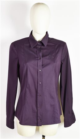 Gucci SHIRT DESCRIPTION: Purple women's shirt in cotton blend. Size 46 IT....