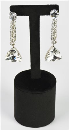 Christopher Kane EARRINGS DESCRIPTION: Dangling metal earrings with...