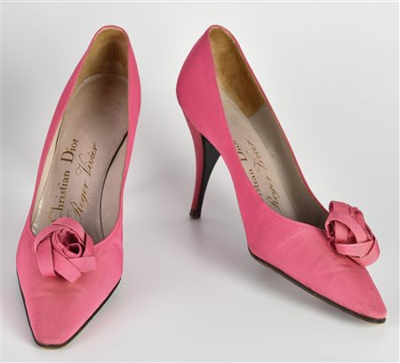 Christian Dior SHOES DESCRIPTION: Roger Vivier for Dior shoes with little...