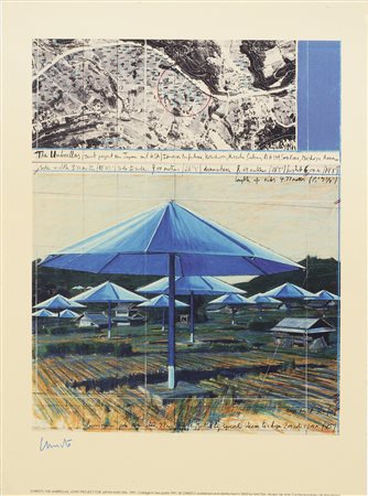 Christo (Gabrovo, 1935 - New York, 2020) The Umbrellas, Joint Project for...