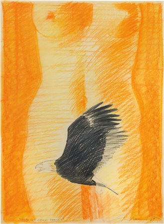 Mel Ramos (Sacramento, 1935 - Oakland, 2018) Study for Eagle Beaver, 1969...