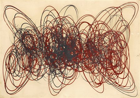 Roberto Crippa (Milano, 1921 - Bresso (Mi), 1972) Spirali, 1951 Olio su tela...