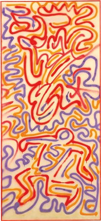 Keith Haring & L.A. II (Kutztown 1958 - New York 1990 / New York 1967) Senza...