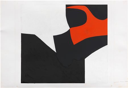 Alberto Burri (Città di Castello (Pg), 1915 - Nizza, 1995) Progetto Grafico,...