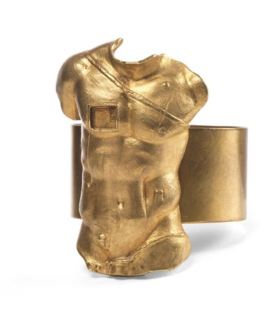 Igor Mitoraj (Oederan, 1944 - Parigi, 2014) Torso italico, 2010 Bracciale in...