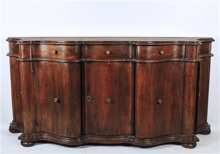 CREDENZA IN NOCE - WALNUT CUPBOARD inizio del XX secolo - Early 20th Century...